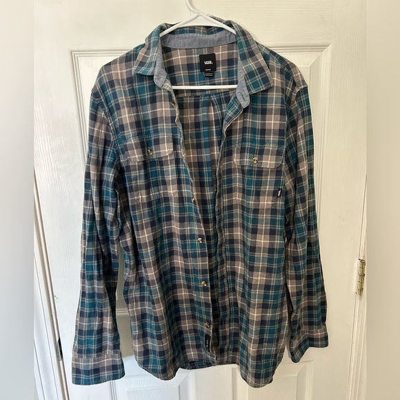 Vans Classic Fit Flannel. Men’s Medium. 100% Cotton. - Picture 1 of 8